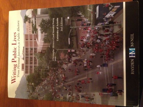 writing public lives from personal interests to public rhetoric