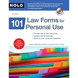 101 law forms for personal use book  cd rom