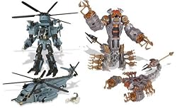 Transformers Movie Figures: Blackout & Scorponok Desert Attack 2-Pack