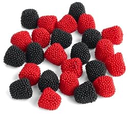Jelly Belly Raspberries and Blackberries, 10-Pound Bag