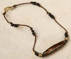 Bone Bead Anklet