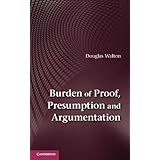 burden of proof presumption and argumentation