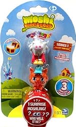 Moshi Monsters Moshlings Toys Mini Figure 3Pack Includes 1 Virtual Prize Code!