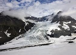 Rugged Chugach Mountains Surrounding Prince William Sound, Alaska - Exquisite Photographic Print by Carol M. Highsmith