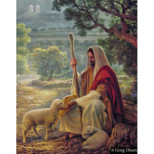 Amazon LDS Lost No More 5x7 Print Greg Olsen Art Jesus Christ