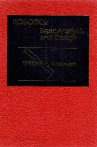 robotics basic analysis and design the oxford series in electrical and computer engineering