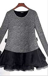 Long Sleeves Above the Knee Mini Dress 