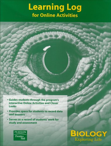 exploring life learning log for online activities 2004c