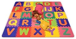 Play & Learn Soft & Safe SoftFloors 5' x 5' x 5/8" RYBG