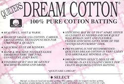 Quilter's Dream Cotton Batting - Natural Select-Mid Loft-Twin