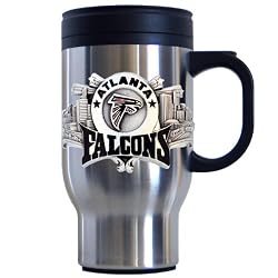 Siskiyou Sports Atlanta Falcons 18 oz  NFL Stainless Steel Travel Mug