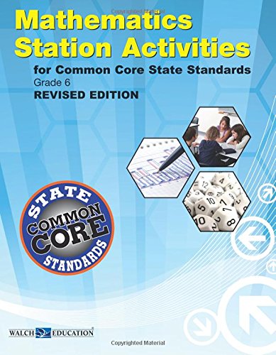 common core state standards station activities gr 6 revised edition ccss station activities for middle school