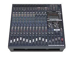 Yamaha EMX5016CF 16 Input Powered Mixer with Dual 500 Watt Power Amplifier