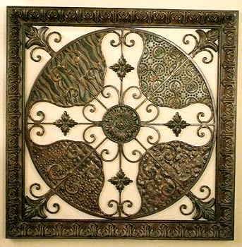 27" Metal Wall Plaque / Art