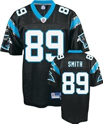 Steve Smith Carolina Panthers BLACK Equipment - Replica NFL YOUTH Jersey
