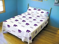 Kansas State - White Sheet Set - Big 12 Conference