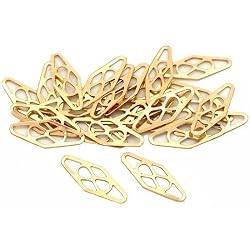 25 Gold Filled Chain Plaque Jewelry Beading Findings