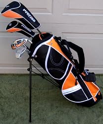 Boys or Girls Deluxe Golf Set Ages 6-8 Complete with Bag Jr. Clubs Junior