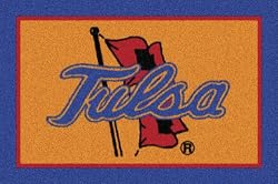 Tulsa Hurricanes 5' 4" x 7' 8" Team Spirit Area Rug