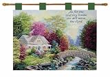 Autumn Tranquility with Verse Wall Hanging by Boehme &ndash; 36x26" [Kitchen]
