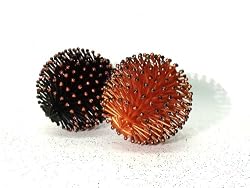 Halloween Spiny Ball Ornaments Set of 2