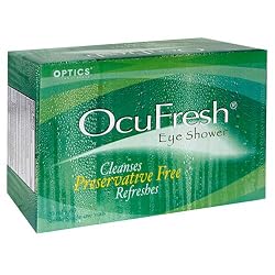 Optics OcuFresh Eye Shower, 60 - 20 ml vials