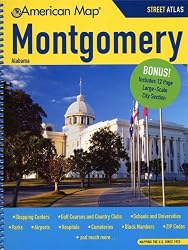 Montgomery Alabama Street Atlas (American Map)