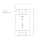 Dixon 61-101 Brass Ball Cone Check Valve, 1/4" NPT Female