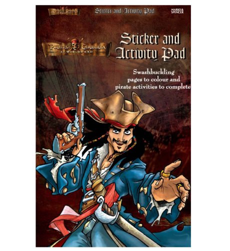Pirates of the Caribbean Sticker & Activity Pad