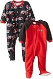 Gerber Baby-Boys Infant 2 Pack Blanket Sleeper, Motorcycle, 12 Months