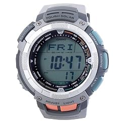 Casio Men's PAG80-1V Pathfinder Altimeter/Barometer/ Digital Compass Solar Digital Watch