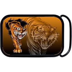 Full Color Furious Tiger Belt Buckle