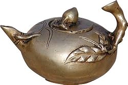 Drinkware Accessories Brass Teapot 2.5 x 4 inches