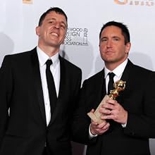 Atticus Ross - Musicians Atticus Ross (L) and Trent Reznor pose with their awards for Best Original Score (Motion Picture) for "The Social Network" in the press room at the 68th Annual Golden Globe Awards held at The Beverly Hilton hotel on January 16, 2011