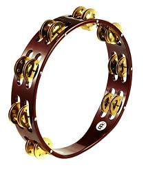 Meinl tambourine, wood, brass jingles, 2 rows