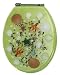 American Trading House WPL-39 Sea Shells on Yellow Beach with Chrome HingesPolyresin Seat