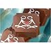Intentional Chocolate Valentine Caramel Squares- 6 Pieces