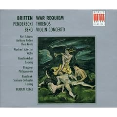 War Requiem / Threnos / Violinkonzert