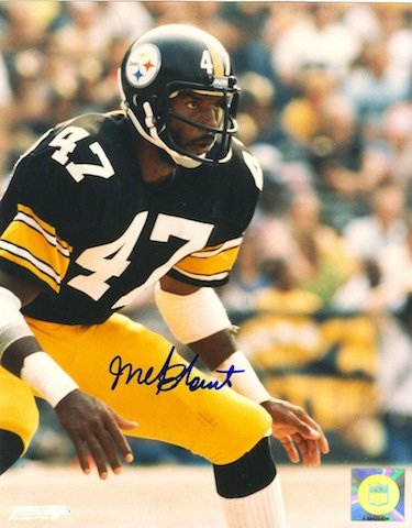 Mel Blount Signed Steelers 16x20 Photo