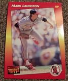 1993 Donruss Triple Play Mark Langston # 36 MLB Baseball Card