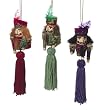 Nutcracker Ballet Dangle Christmas Ornaments Set of 3