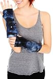 Tripp Indigo Washed Arm Warmers