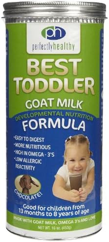 Perfectlyhealthy Goat's Milk Toddler Formula - Chocolate - Powder - 16 oz