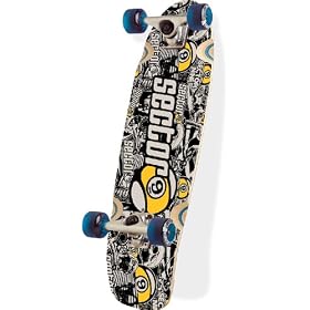 New Sector 9 Mosh Pit Mini Complete Longboard 30 by 