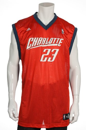 Adidas Jason Richardson Charlotte Bobcats NBA Jersey, Size Large