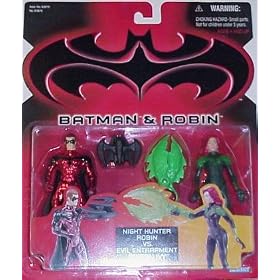 Batman and Robin Night Hunter Robin vs. Evil Entrapmeny Poison Ivy Set by Kenner by Batman & Robin Kenner