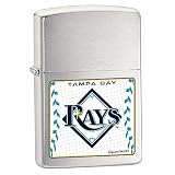 Tampa Bay Rays Brushed Chrome Lighter