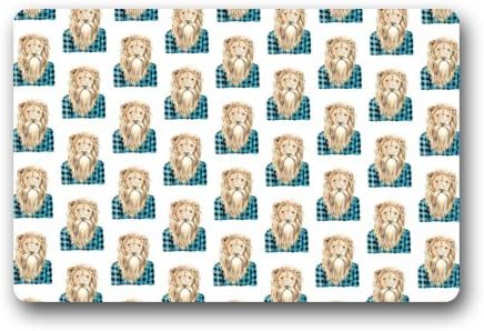 Hipster Lion fabric Doormat decorative doormat