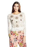 AnnaRita N Camiseta Manga Larga (Blanco)