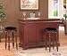 Louis Philippe Bar with 2 Stools By Powell Furniture